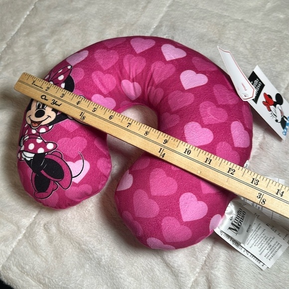 Disney Minnie Mouse travel neck pillow Kids Girls- NWT NEW - Picture 6 of 11